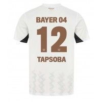 Dres Bayer Leverkusen Edmond Tapsoba #12 Preč 2024-25 Krátky Rukáv